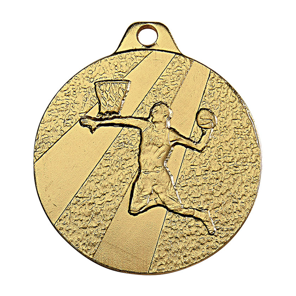 MÉDAILLE FRAPPÉE OR BASKETBALL 32 MM - MF3015