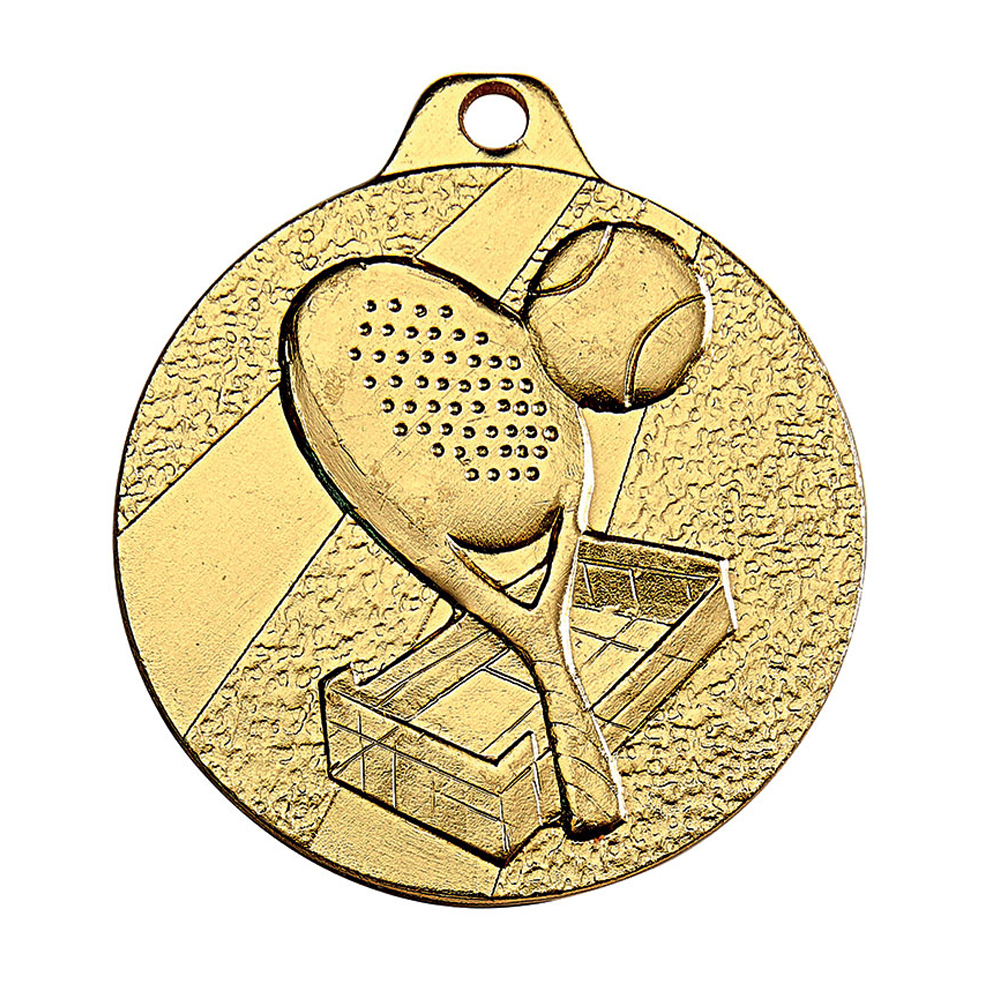 MÉDAILLE FRAPPÉE OR PADEL 32 MM - MF3019