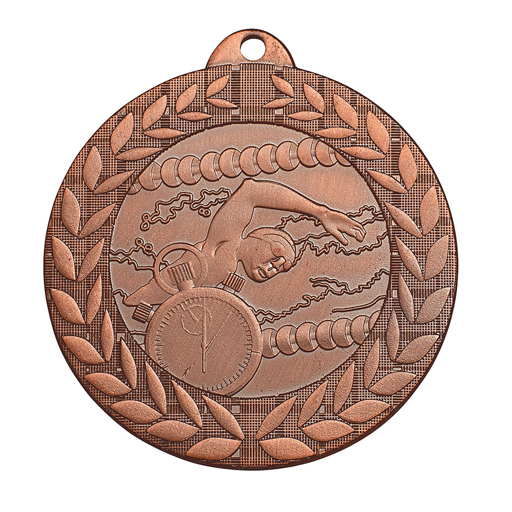 MÉDAILLE FRAPPÉE NATATION 50 MM - MF86