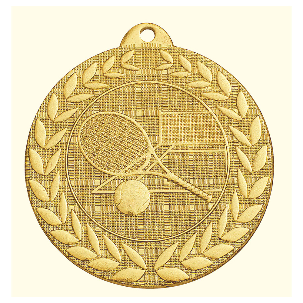 MÉDAILLE FRAPPÉE OR TENNIS 50 MM - MF87