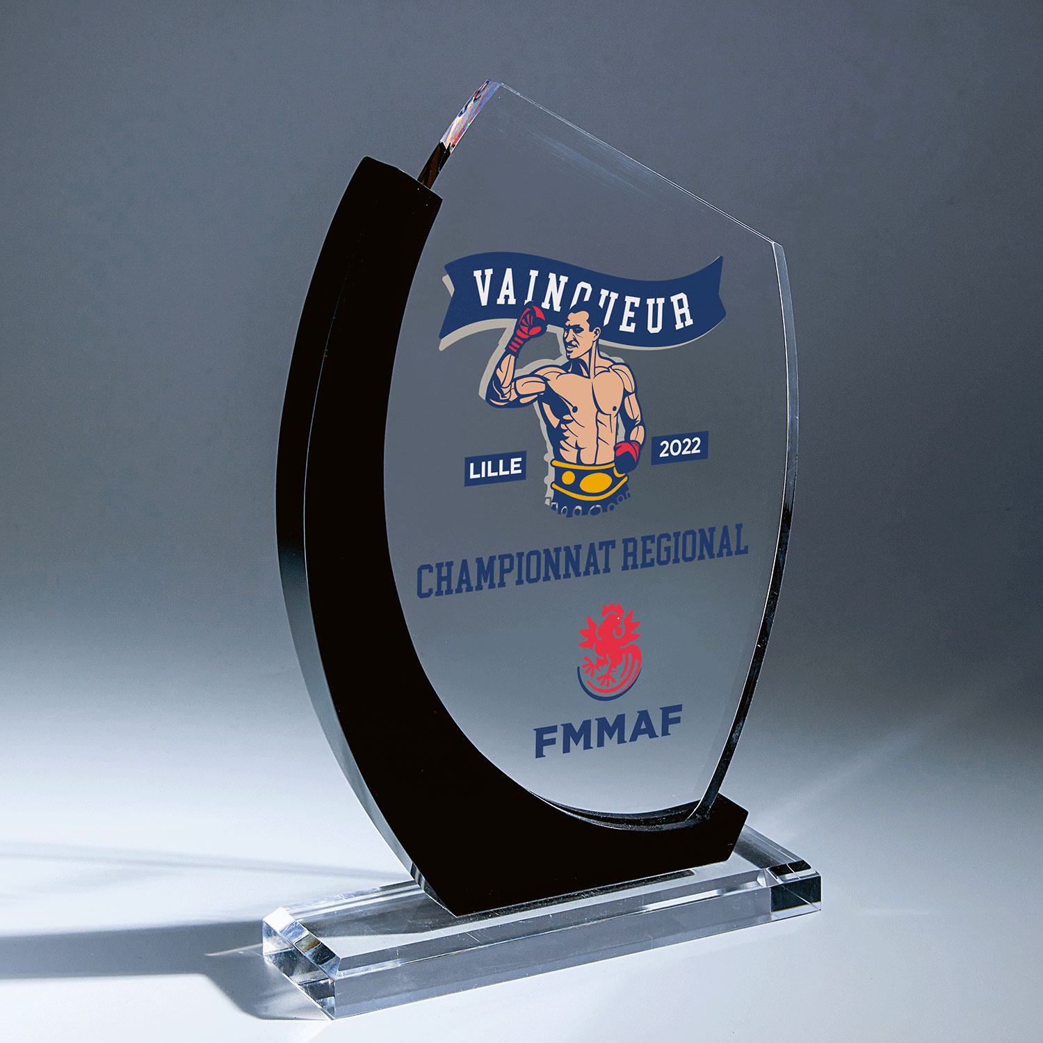 TROPHÉE ACRYLIQUE PERSONNALISABLE - PL031A