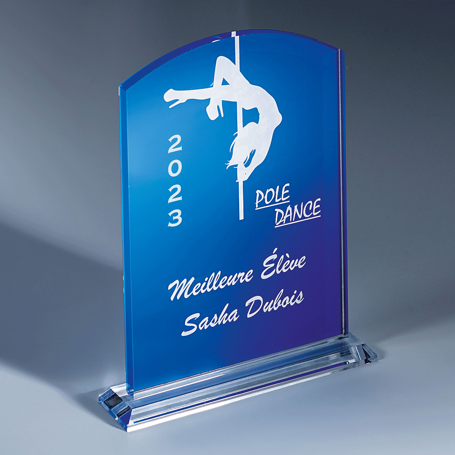 TROPHÉE ACRYLIQUE PERSONNALISABLE - PL086A