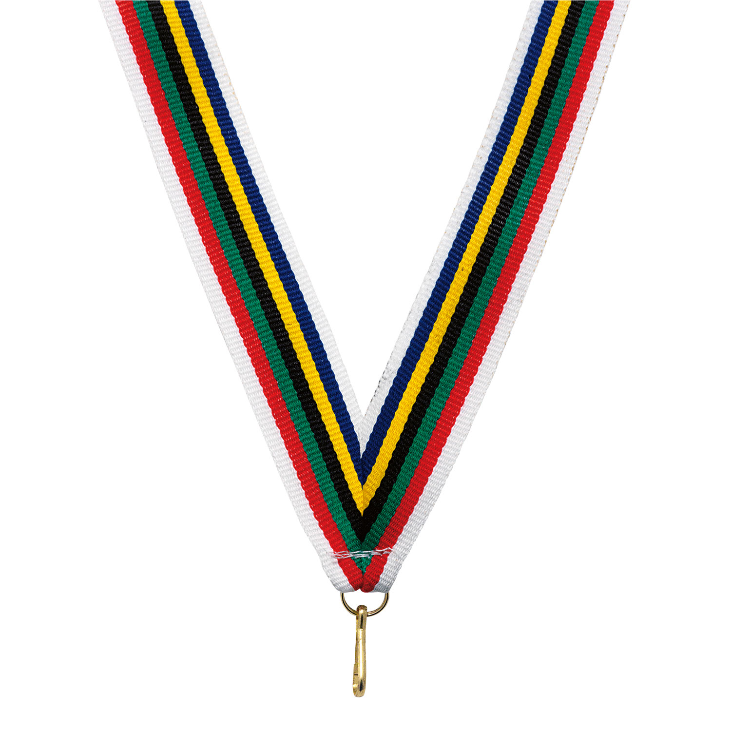 RUBAN MULTICOLOR POUR MÉDAILLE 20 MM - R16