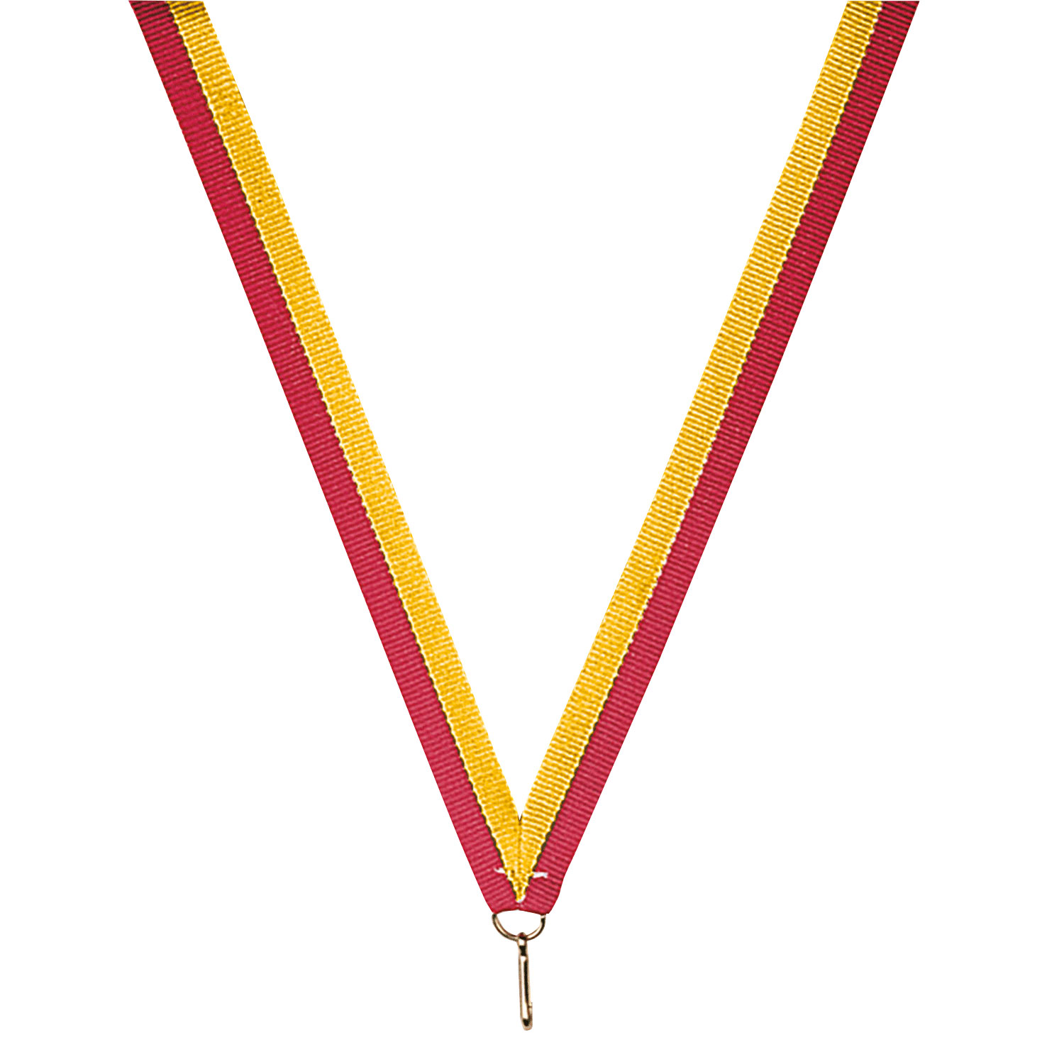 RUBAN JAUNE ET ROUGE POUR MÉDAILLE - R5