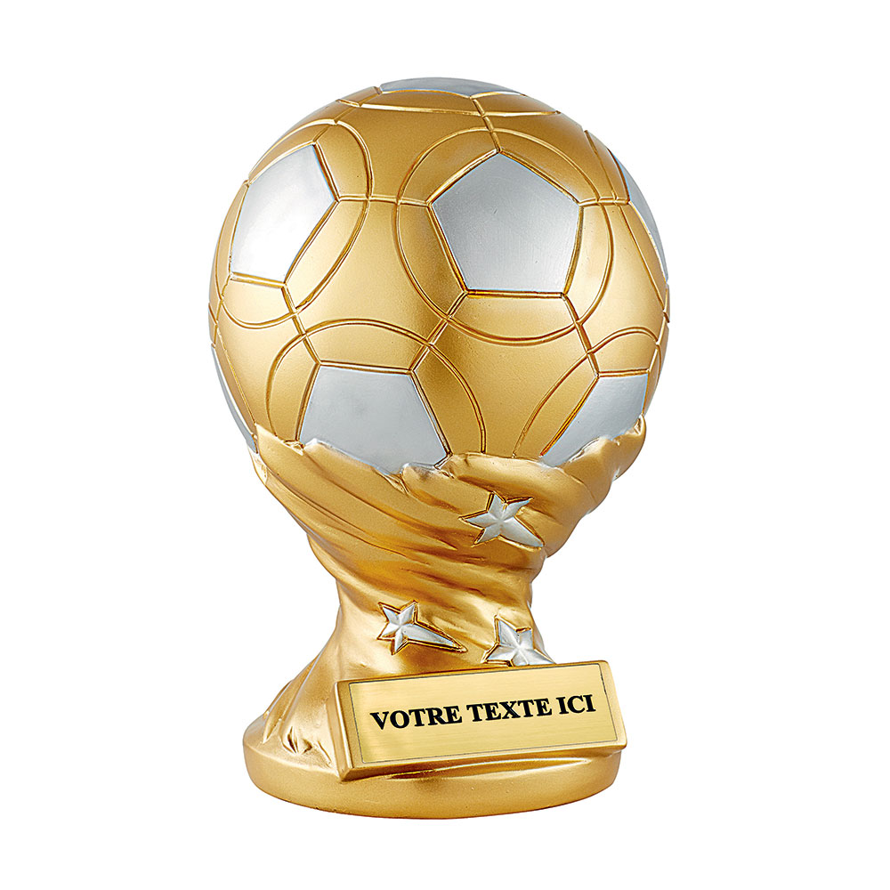 TROPHÉE RÉSINE DISCIPLINE FOOTBALL 23 CM - RS0042