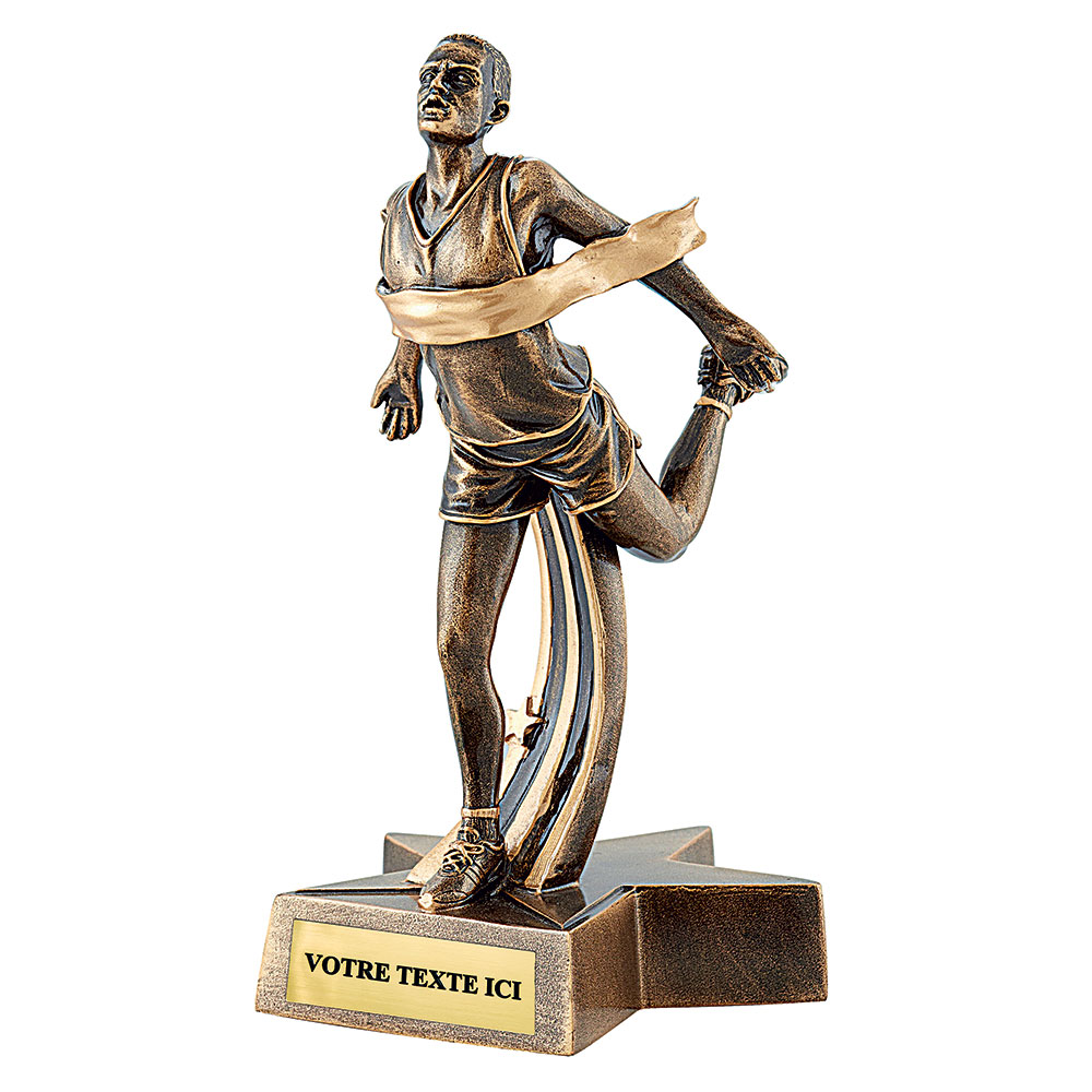 TROPHÉE RÉSINE DISCIPLINE RUNNING 22 CM - RS0492