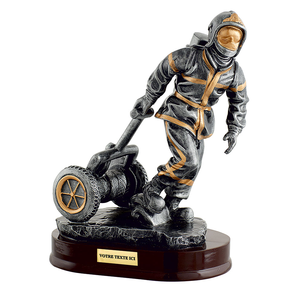 TROPHÉE RÉSINE DISCIPLINE POMPIER - RS0881A