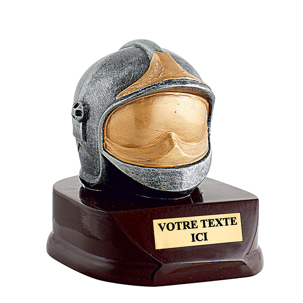 TROPHÉE RÉSINE DISCIPLINE POMPIER 10 CM - RS0902