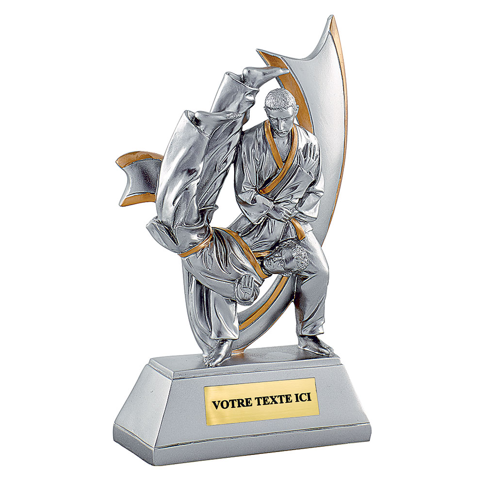 TROPHÉE RÉSINE DISCIPLINE JUDO 15 CM - RS1745