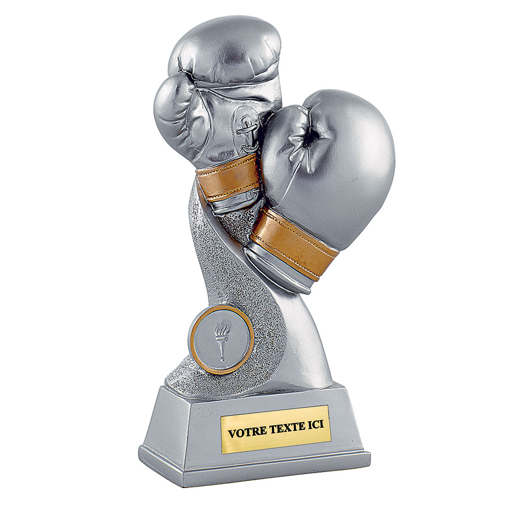 TROPHÉE RÉSINE DISCIPLINE BOXE 20 CM - RS1747