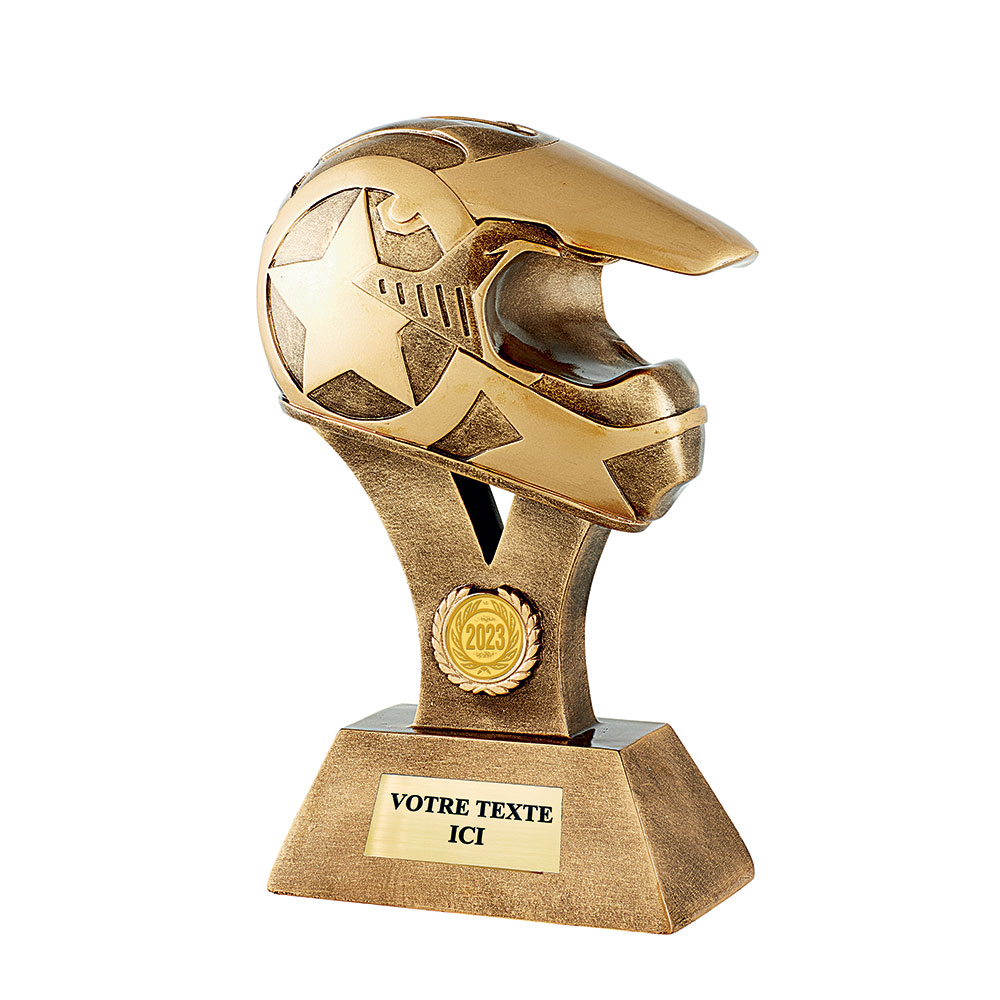 TROPHÉE RÉSINE DISCIPLINE SPORTS MECANIQUES 26 CM - RS1803