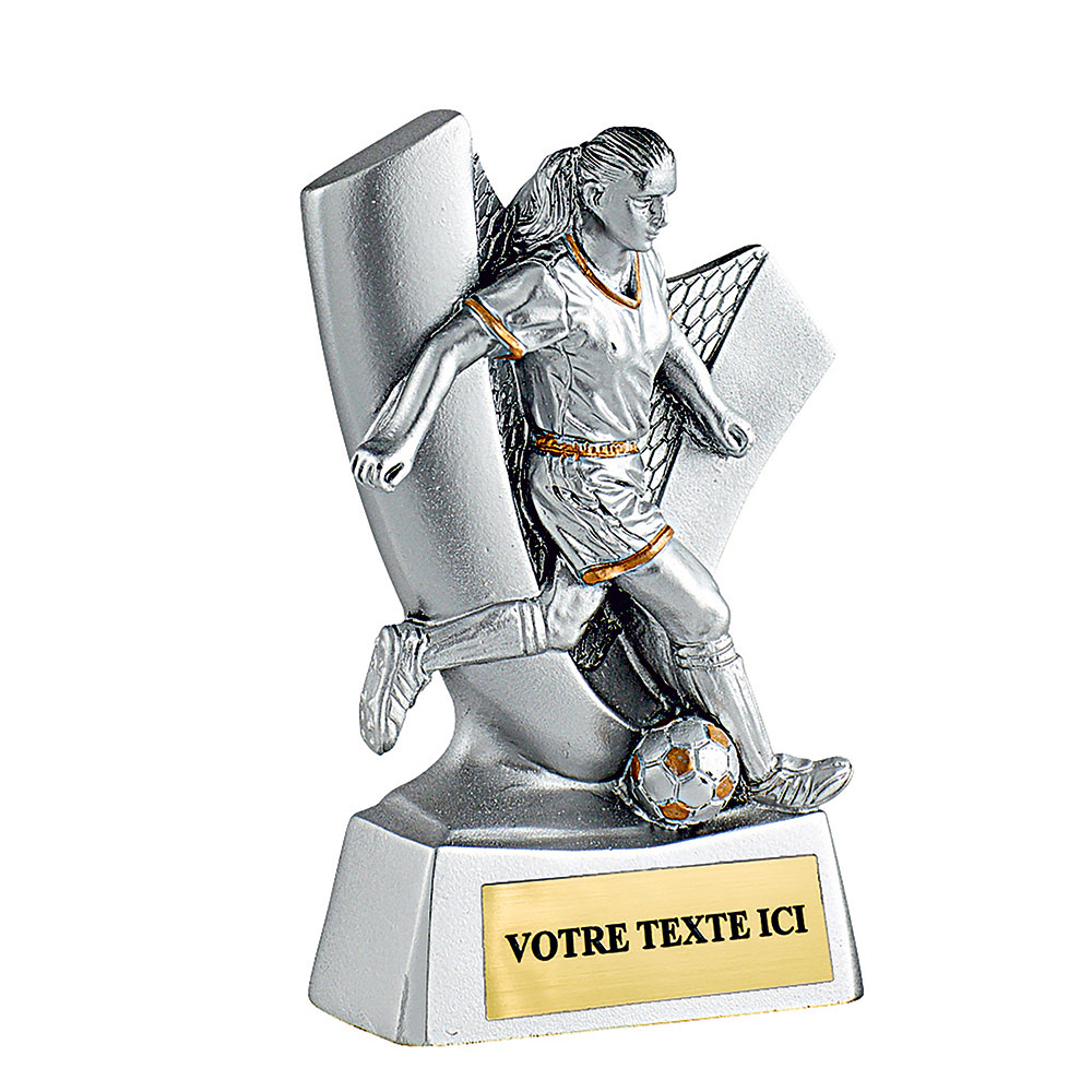 TROPHÉE RÉSINE DISCIPLINE FOOTBALL 10 CM - RS3404