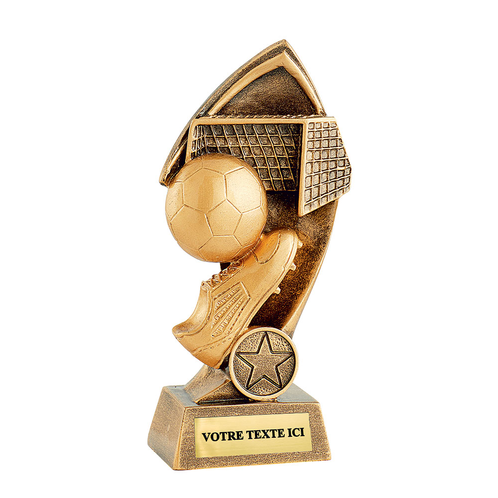 TROPHÉE RÉSINE DISCIPLINE FOOTBALL 12 CM - RS3411