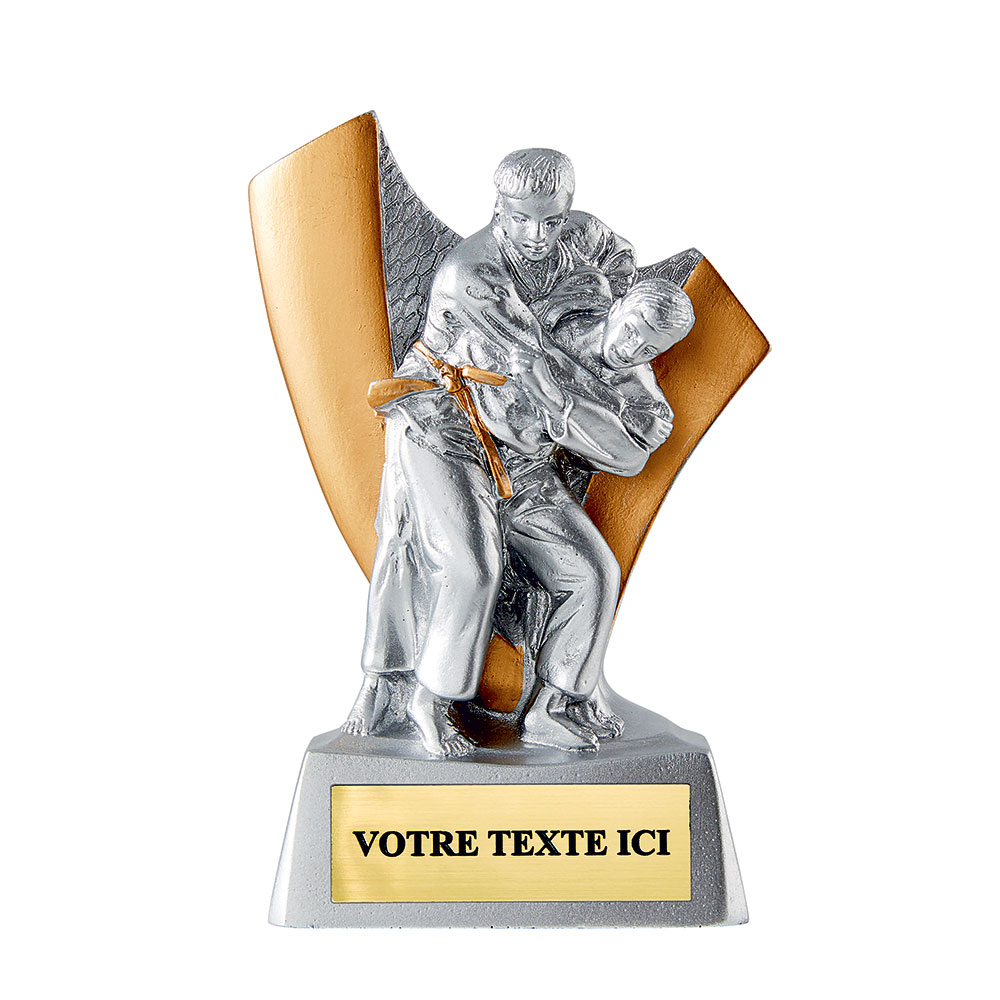 TROPHÉE RÉSINE DISCIPLINE JUDO 10 CM - RS3519
