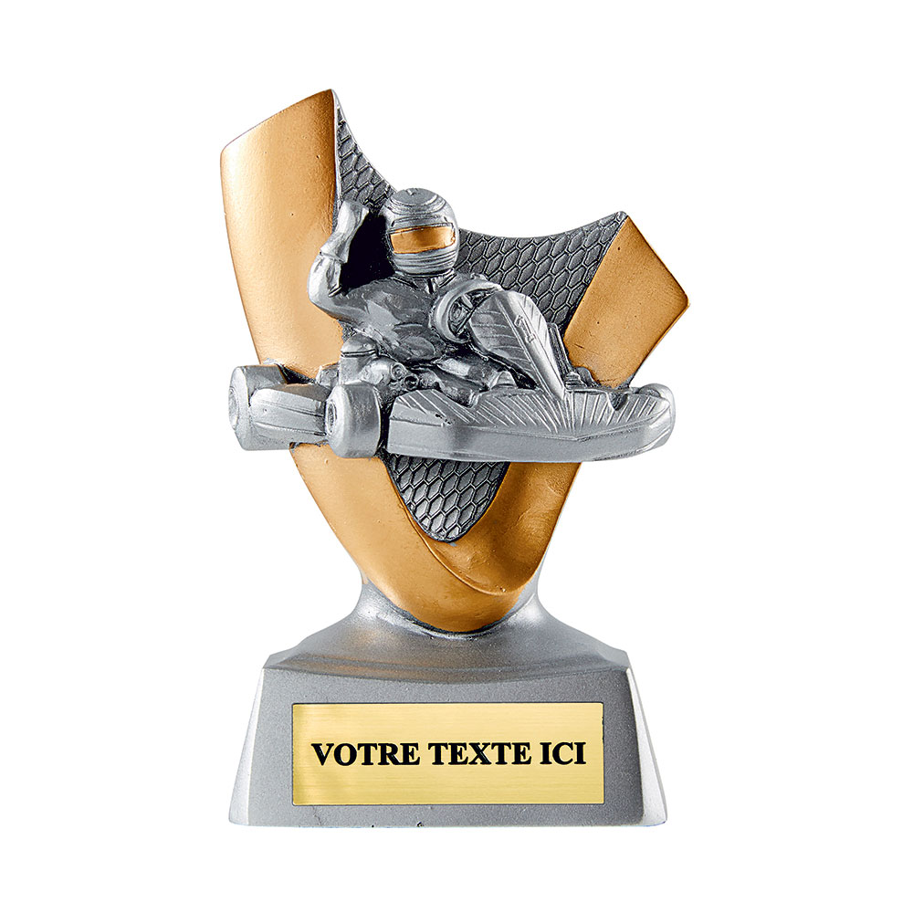TROPHÉE RÉSINE DISCIPLINE SPORTS MECANIQUES 12 CM - RS3523