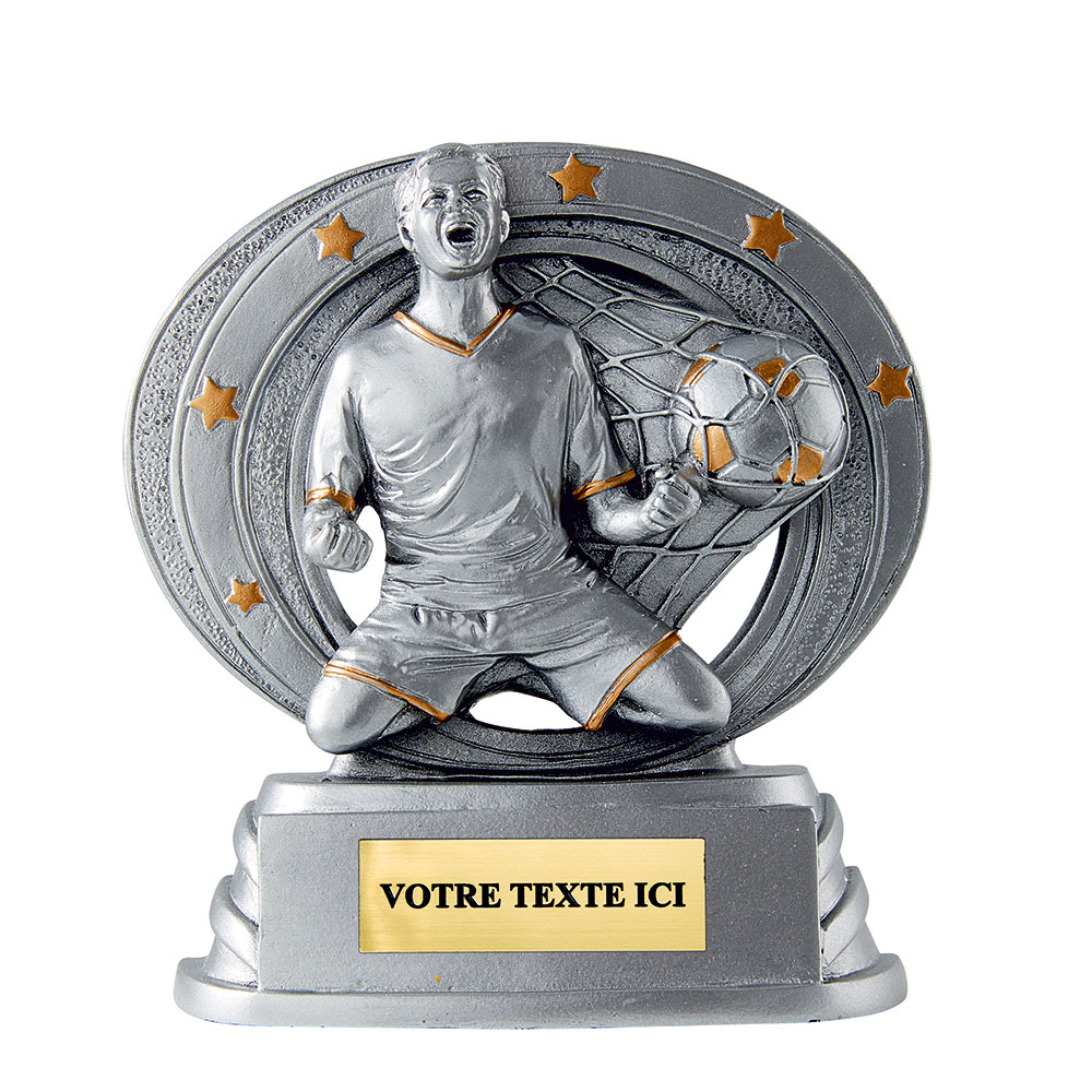 TROPHÉE RÉSINE DISCIPLINE FOOTBALL 11 CM - RS3544