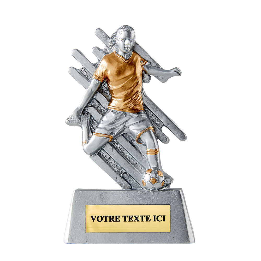 TROPHÉE RÉSINE DISCIPLINE FOOTBALL 11 CM - RS3545