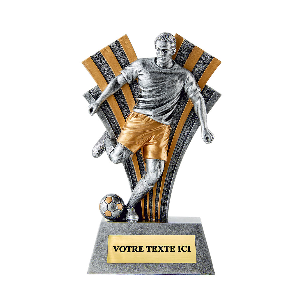 TROPHÉE RÉSINE DISCIPLINE FOOTBALL 16 CM - RS3548
