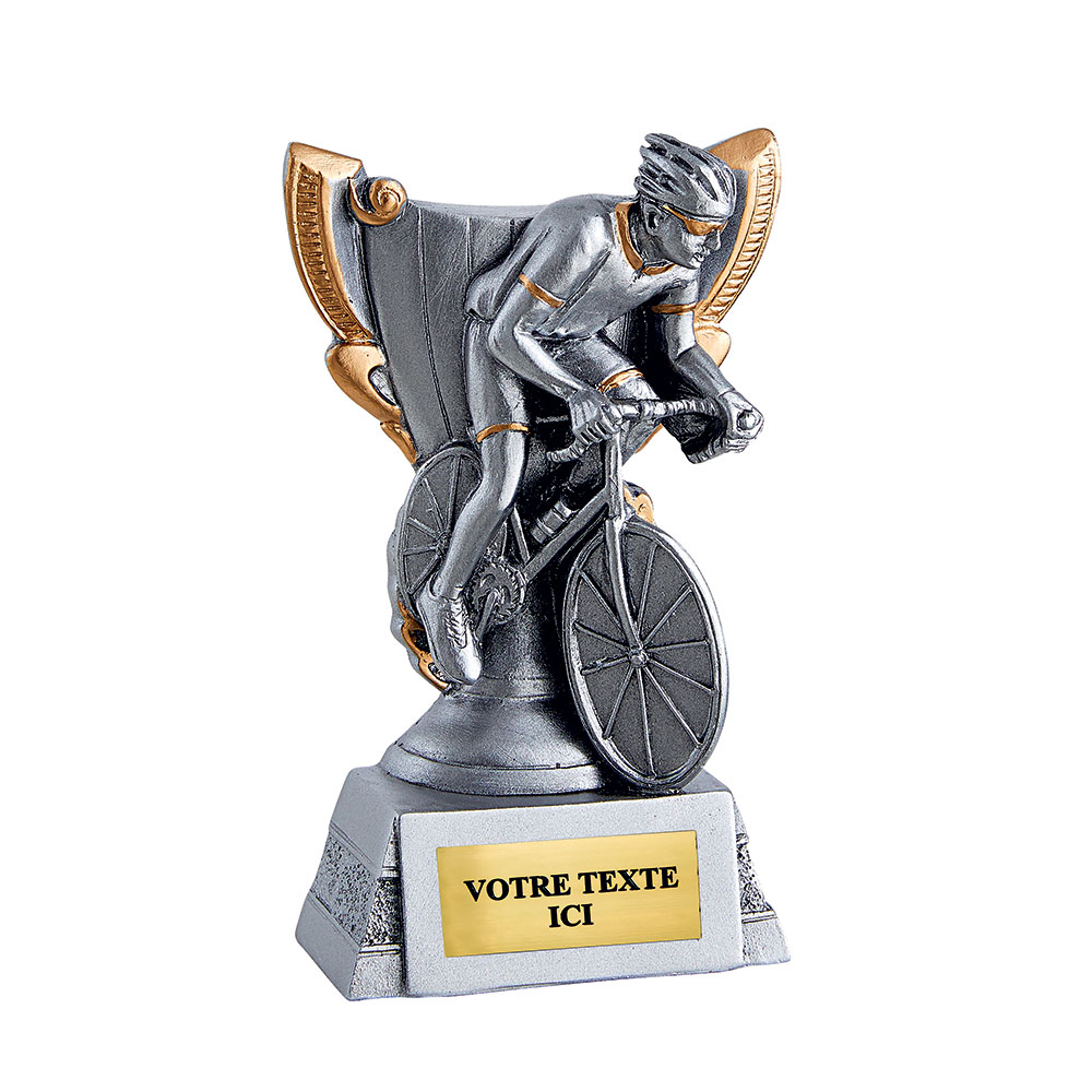 TROPHÉE RÉSINE DISCIPLINE CYCLISME 11 CM - RS5027