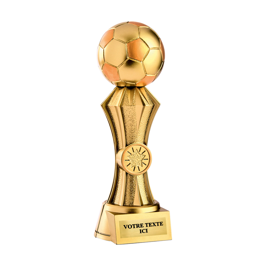 TROPHÉE RÉSINE DISCIPLINE OR FOOTBALL 20 CM - RS5146