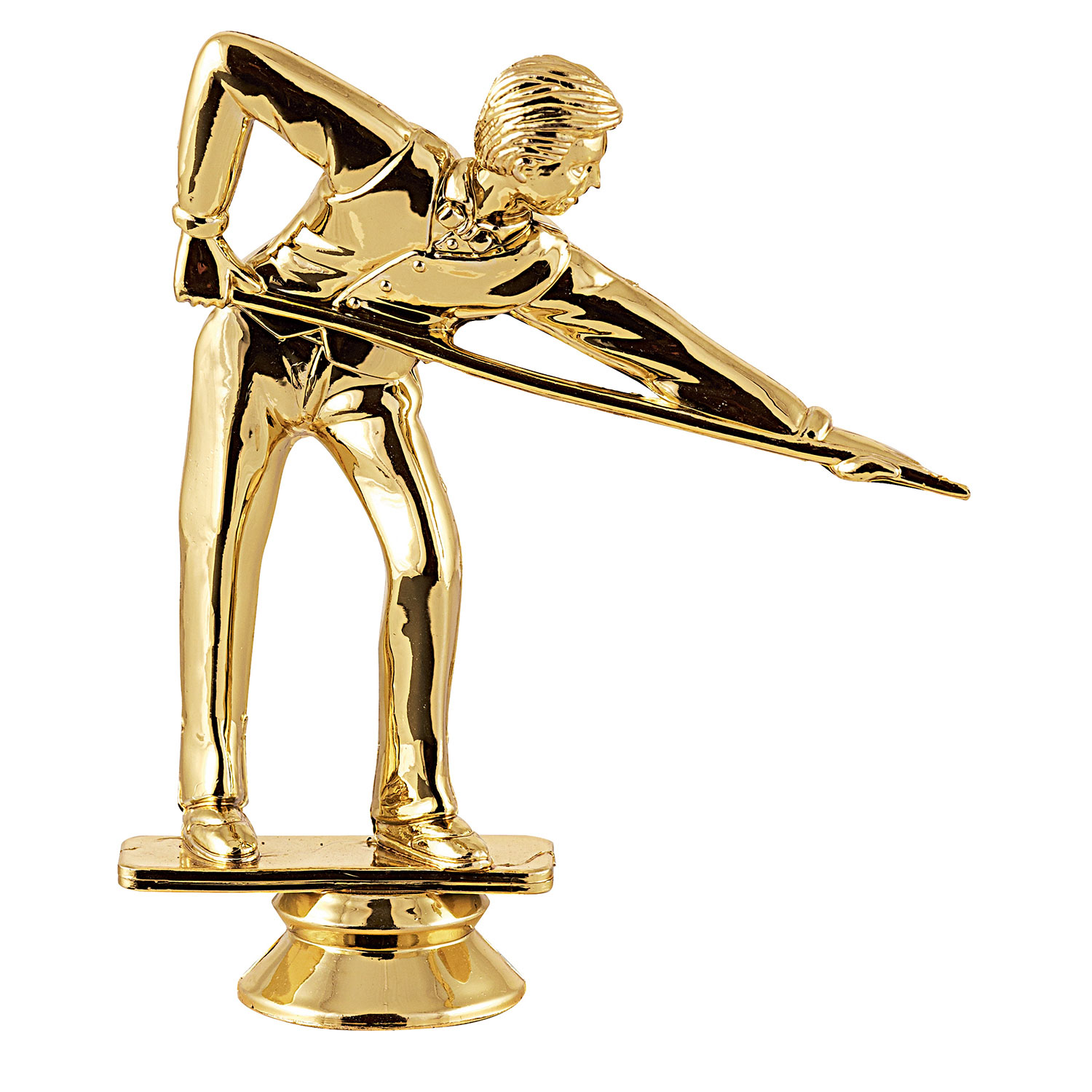 SUJET PLASTIQUE OR BILLARD 12 CM - SJ011