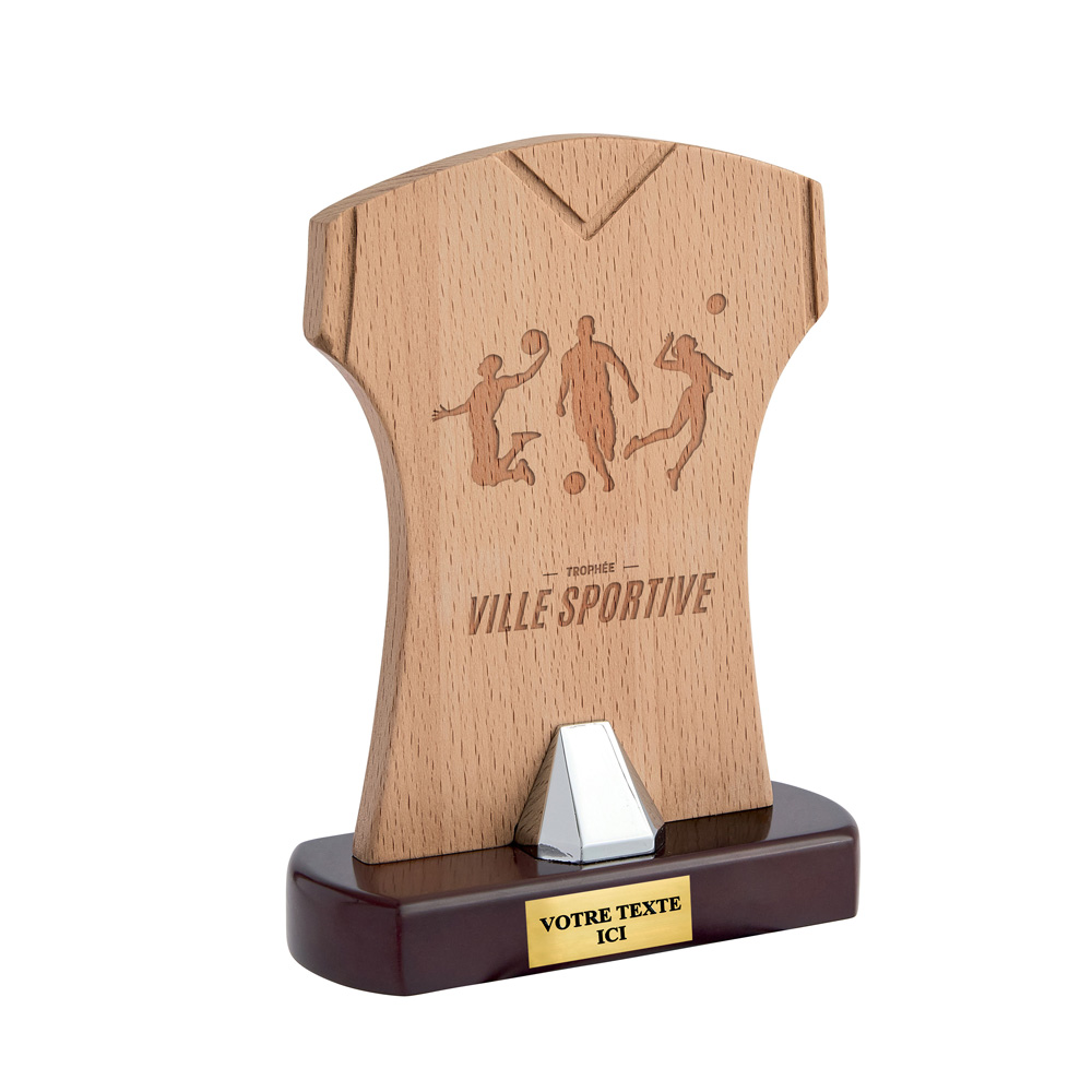 TROPHÉE BOIS PERSONNALISABLE - TB5103