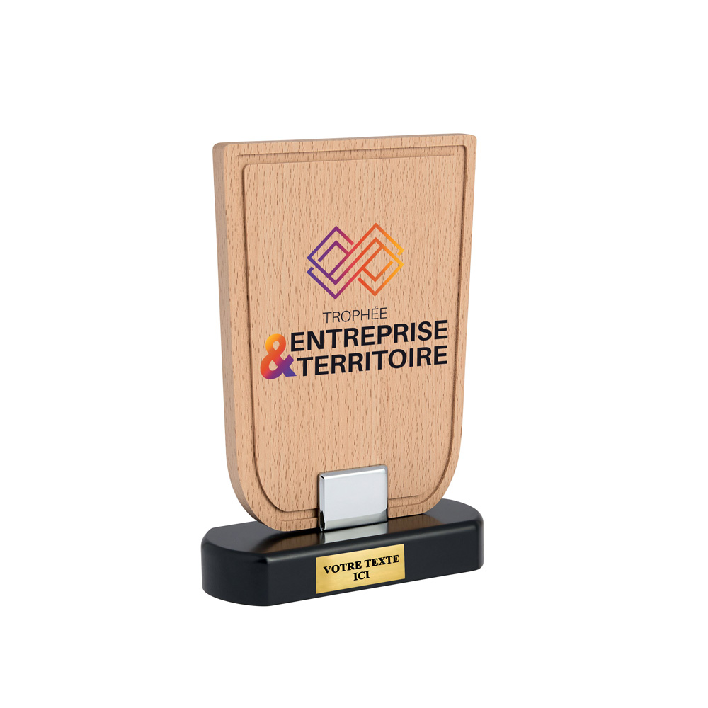 TROPHÉE BOIS PERSONNALISABLE - TB5105
