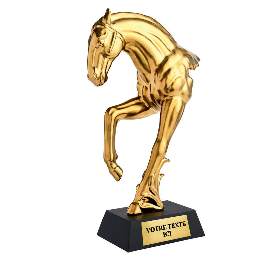 TROPHÉE CÉRAMIQUE OR 31 CM - TC5109