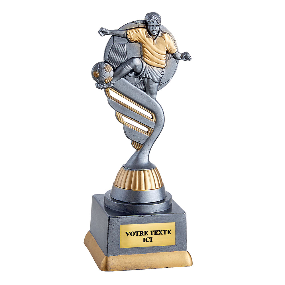 TROPHÉE PLASTIQUE FOOTBALL 18 CM - TP5057