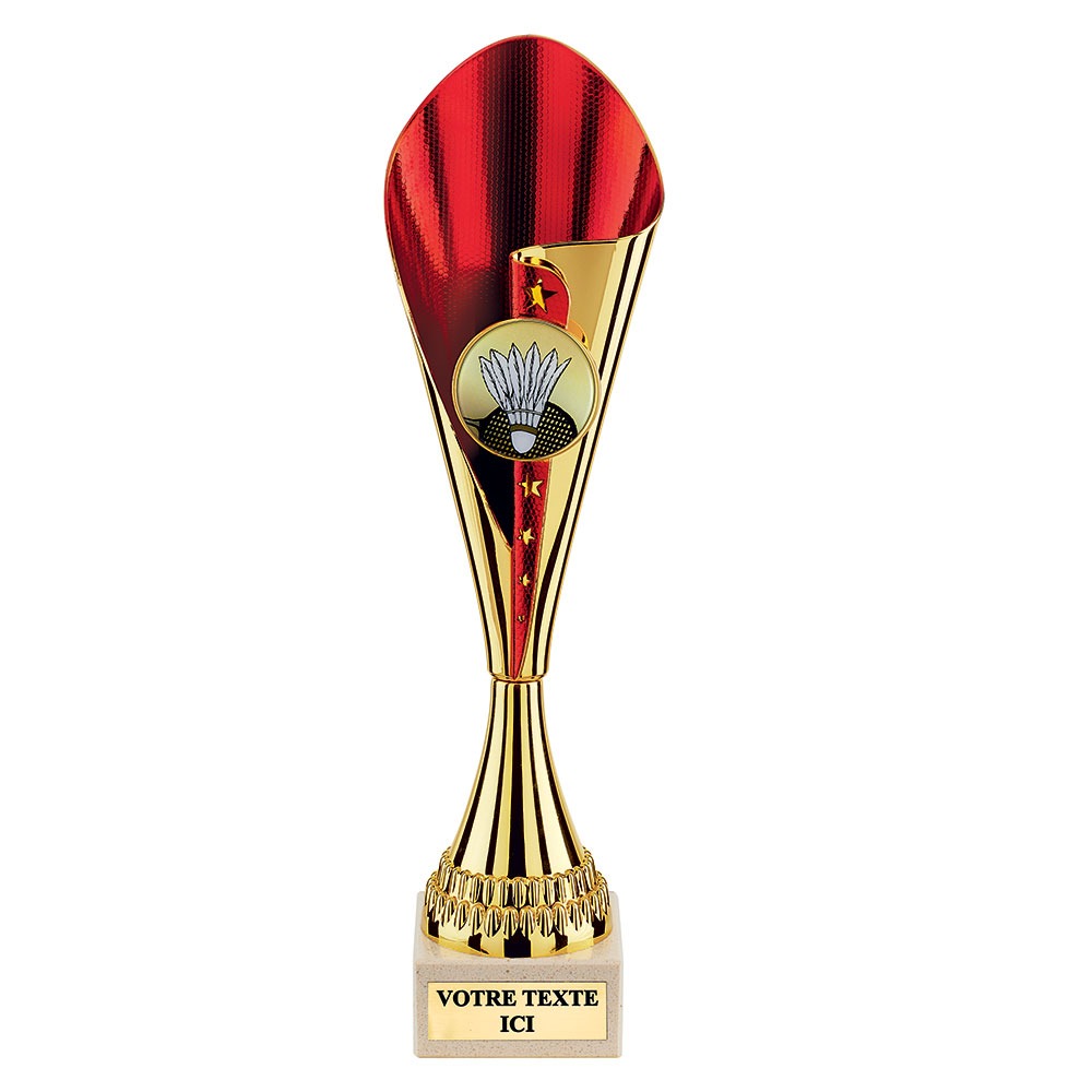 COUPE ECONOMIQUE PERSONNALISEE OR ROUGE