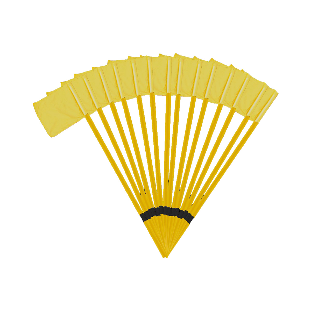 KIT DE 14 POTEAUX DE TOUCHE FLEXIBLES RUGBY