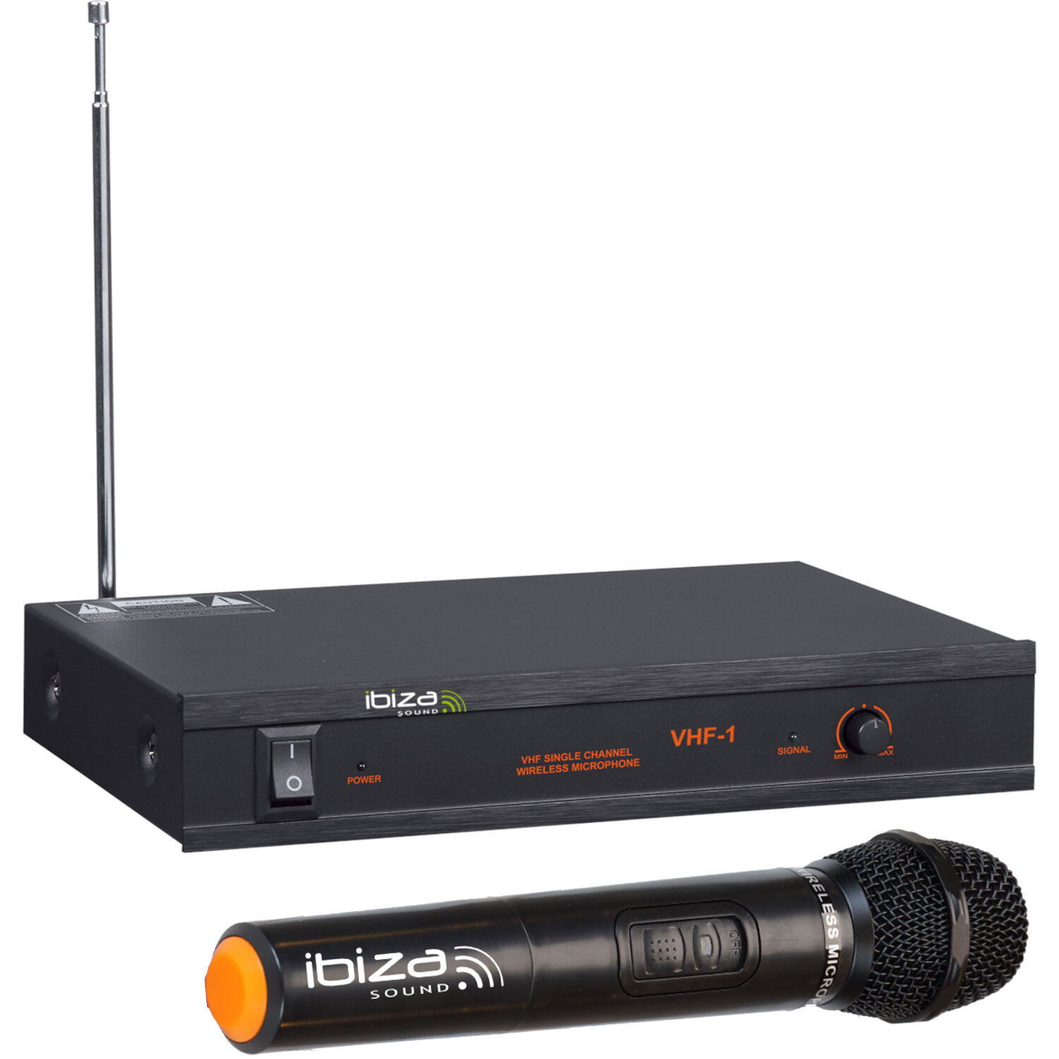 SYSTEME DE MICRO VHF A 2 CANAUX - LOTRONIC