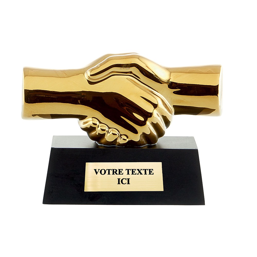 TROPHEE CERAMIQUE FAIR PLAY OR 14 CM TC4342