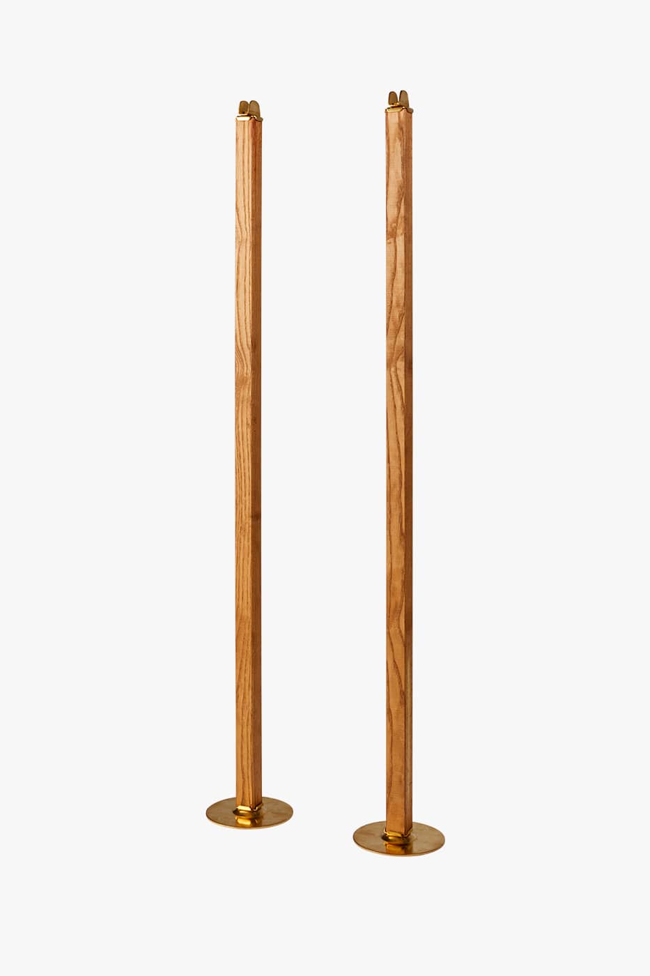  PAIRE PIQUETS DE SIMPLE EN BOIS - VW SPORTS