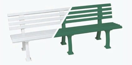 BANC EN RESINE 2M BLANC - VW SPORTS