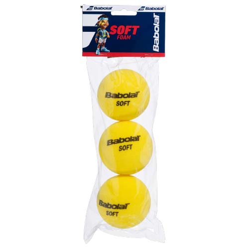 BOITE DE 3 BALLES DE TENNIS SOFT FOAM- BABOLAT