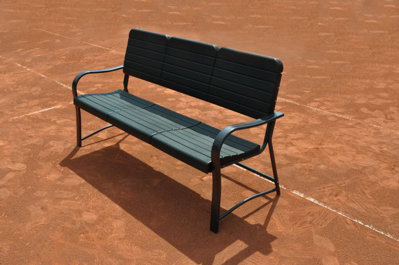 BANC DE COURT DE TENNIS RESISTANT 1,60 M - CARRINGTON