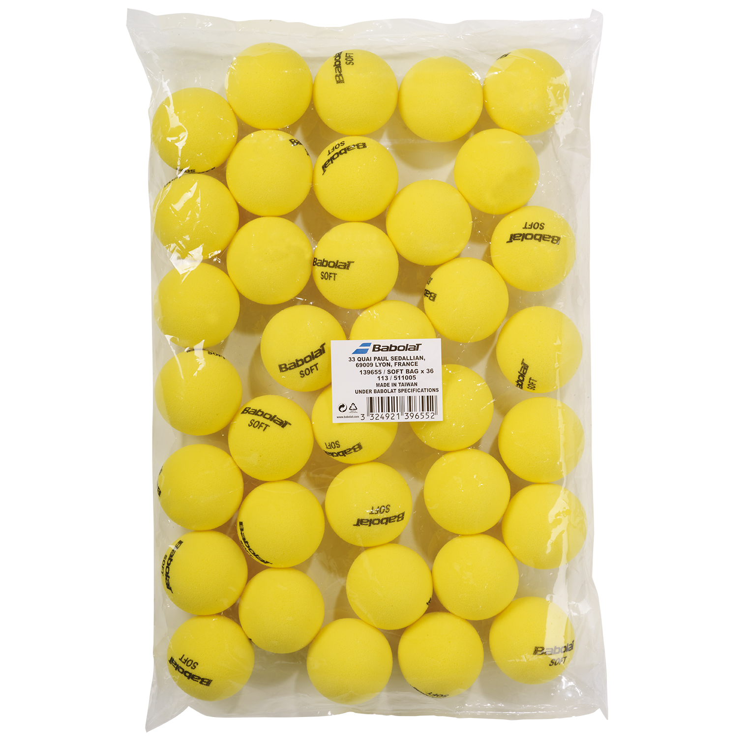 ECO RECHARGE DE 36 BALLES MOUSSES - BABOLAT
