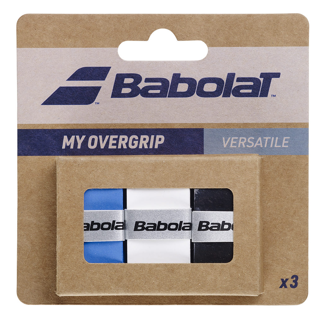 JEU DE 3 SURGRIPS 3 COULEURS - BABOLAT