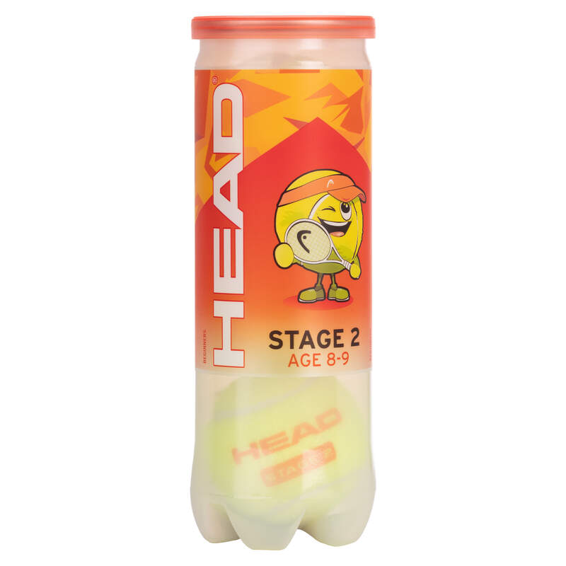 LOT DE 216 BALLES DE TENNIS STAGE 2 - HEAD