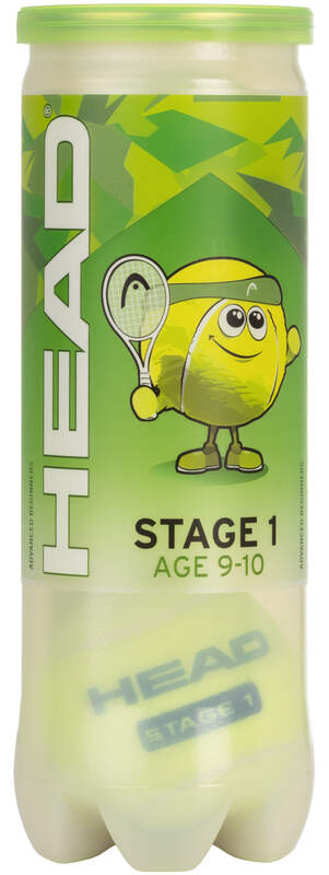 LOT DE 216 BALLES DE TENNIS STAGE 1 - HEAD