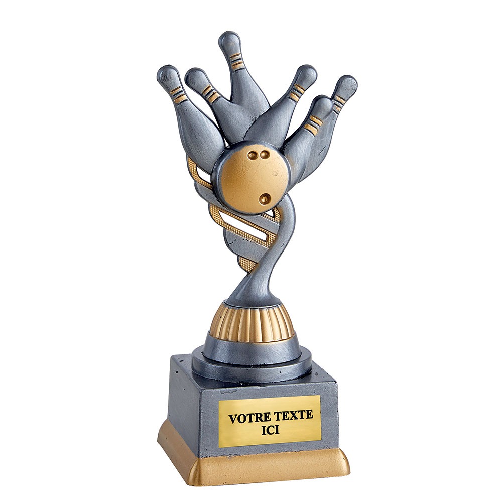 TROPHEE PLASTIQUE BOWLING 18 CM TP5053