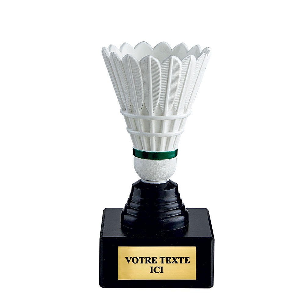 TROPHEE PLASTIQUE BADMINTON 13 CM TP5074