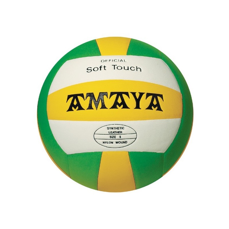 BALLON DE VOLLEYBALL SOFT TOUCH TRICOLORE