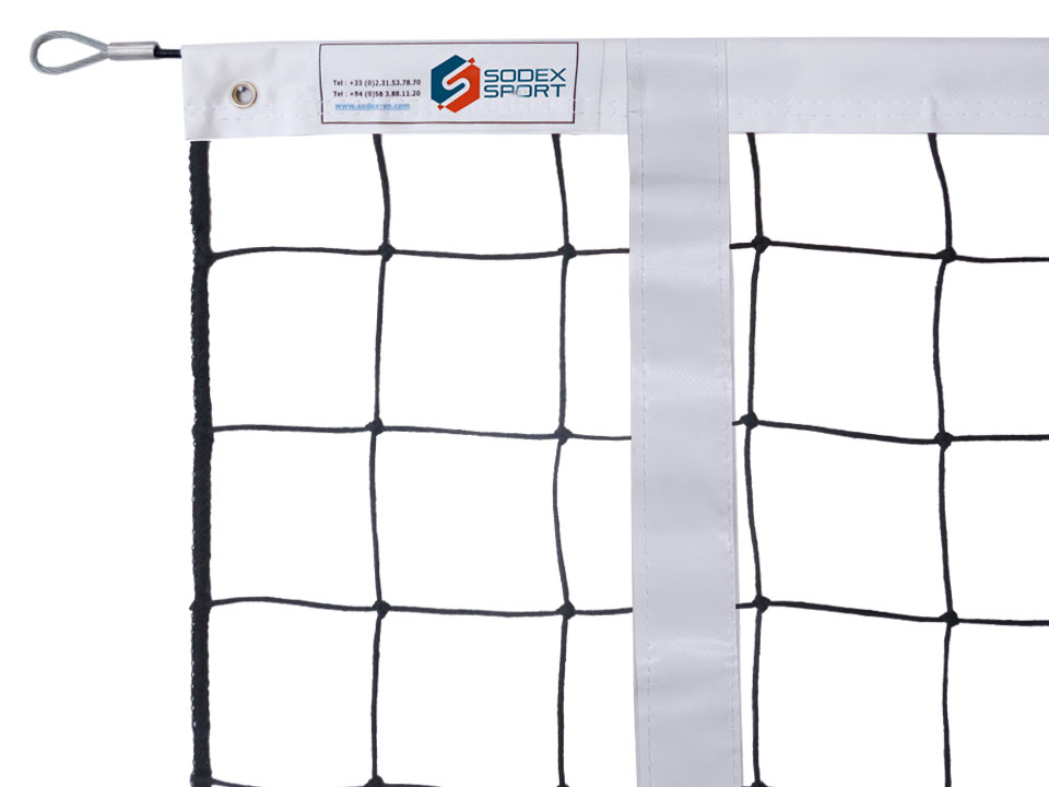 FILET DE VOLLEY TENDU PAR CABLE - SODEX SPORT