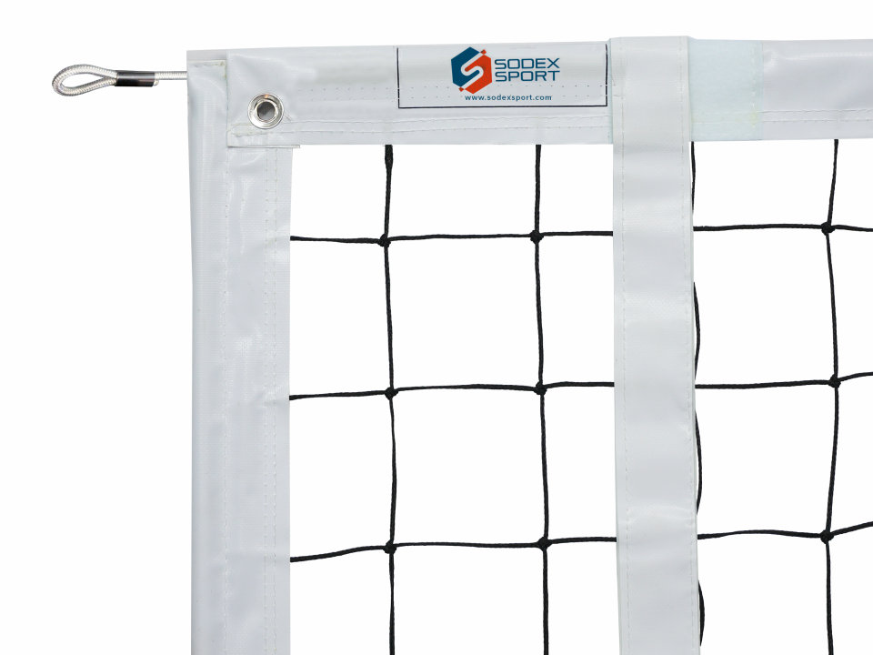 FILET DE VOLLEY COMPETITION TENDU PAR CORDE KEVLAR - SODEX SPORT