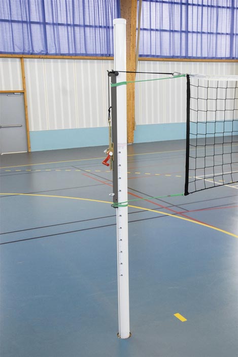 POTEAUX DE VOLLEYBALL ALU COMPETITION - METALUPLAST