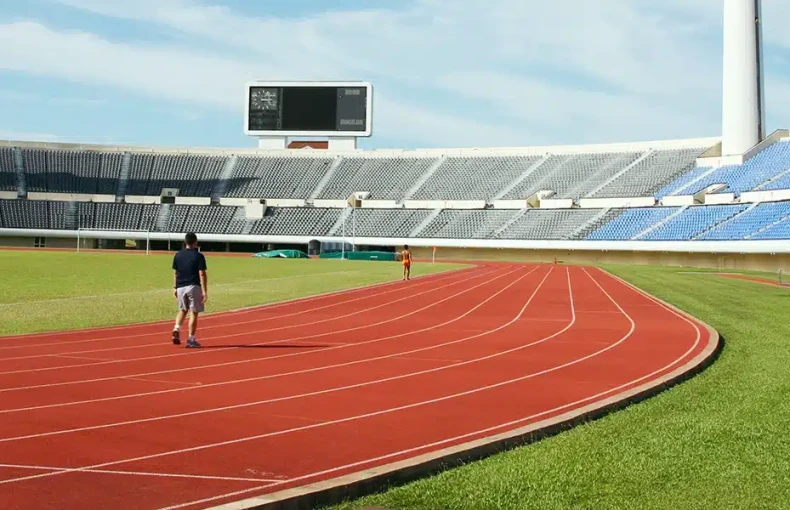 Peinture de traçage pour les terrains de sports