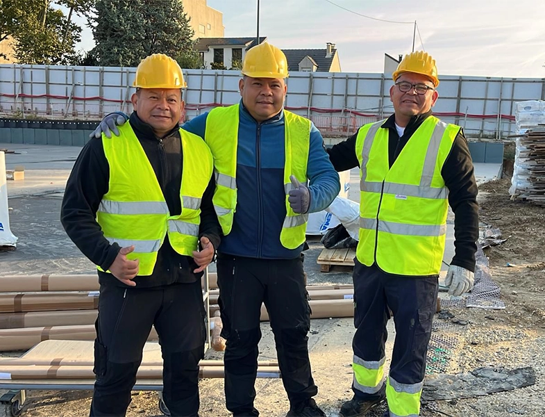 Aménagement, installation et maintenance d'équipements